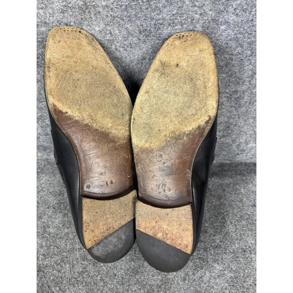 Sutor Mantellassi‎ Dress Shoes Mens Size 13 Black Leather Monk Strap 1636 Italy main image 2